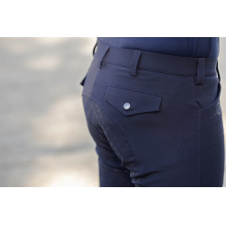 Pantalon Techno II fond intégral grip homme Covalliero Bleu foncé