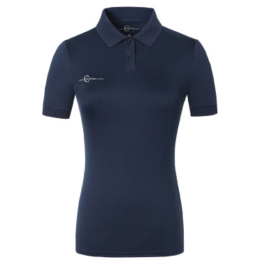 Polo femme manches courtes Covalliero Marine Bleu marine