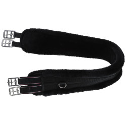 Sangle avec fourrure synthétique Covalliero Noir
