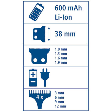 Batterijtondeuse DropiX Clipster Batterijtondeuse DropiX Clipster