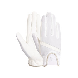 Gants Evelyn Horze matière respirante Blanc Gants Evelyn Horze matière respirante Blanc