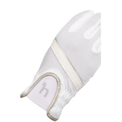 Gants Evelyn Horze matière respirante Blanc Gants Evelyn Horze matière respirante Blanc