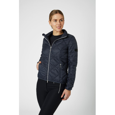 Doudoune légère Horze Elena femme Bleu marine foncé Doudoune légère Horze Elena femme Bleu marine foncé