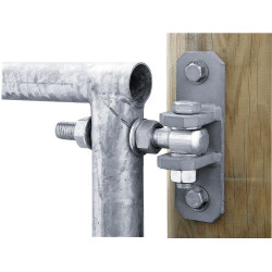 Portail champ réglable Kerbl