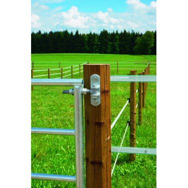 Portail champ réglable Kerbl