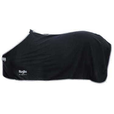 Fleecedeken RugBe Economic Covalliero Zwart