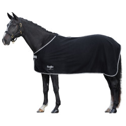 Fleecedeken RugBe Economic Covalliero Zwart