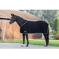 Fleecedeken RugBe Economic Covalliero Zwart