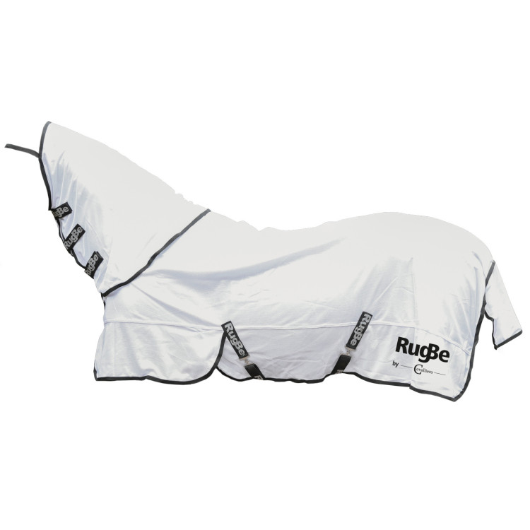 Couverture anti-mouche RugBe SuperFly blanche Covalliero Couverture anti-mouche RugBe SuperFly blanche Covalliero
