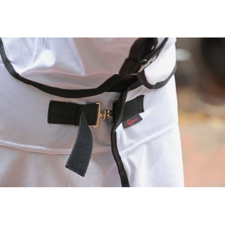 Couverture anti-mouche RugBe SuperFly blanche Covalliero Couverture anti-mouche RugBe SuperFly blanche Covalliero