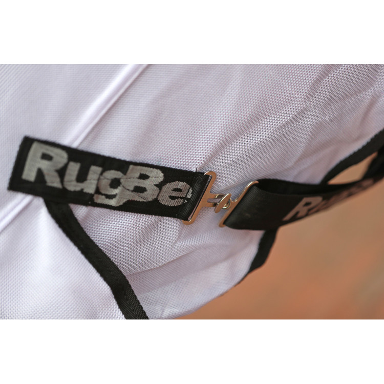Couverture anti-mouche RugBe SuperFly blanche Covalliero Couverture anti-mouche RugBe SuperFly blanche Covalliero
