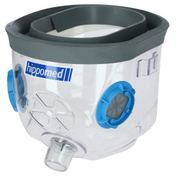 Masque d’inhalation AirOne avec accessoires Hippomed