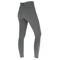 Pantalon Janne x PinkRibbon grip genoux femme Covalliero Graphite Gris