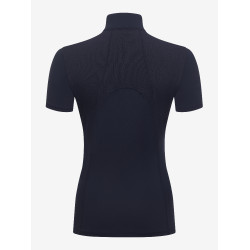 Maillot de corps mesh manches courtes LeMieux Mia Marine Bleu marine