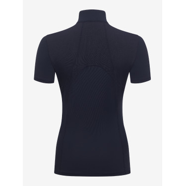 Mesh onderhemd met korte mouwen LeMieux Mia Marine Marineblauw