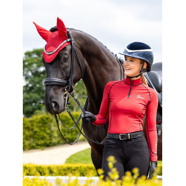 Bonnet anti-mouches LeMieux Loire Chilli Rouge