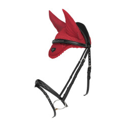 Bonnet anti-mouches LeMieux Loire Chilli Rouge Bonnet anti-mouches LeMieux Loire Chilli Rouge