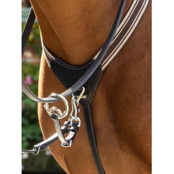 Collier de chasse Arika LeMieux élastique Noir / argent