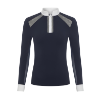 Polo de concours LeMieux Camille manches longues Marine ancien modèle