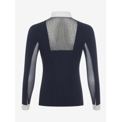 Polo de concours LeMieux Camille manches longues Marine ancien modèle Bleu marine Polo de concours LeMieux Camille manches longues Marine ancien modèle Bleu marine