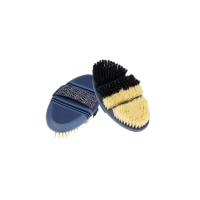 Flexi Half & Half Grooming Borstel LeMieux Marine Marineblauw Flexi Half & Half Grooming Borstel LeMieux Marine Marineblauw