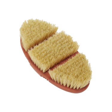 Borstel LeMieux Flexi Scrubbing Abrikoos Oranje