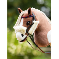 LeMieux Hobby Horse racehoofdstel Zwart LeMieux Hobby Horse racehoofdstel Zwart