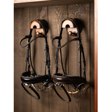 Bridon LeMieux Kudos Patent dressuur Bruin Bridon LeMieux Kudos Patent dressuur Bruin