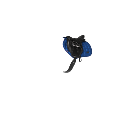 Tapis de selle LeMieux Loire Close Contact Square CSO Benetton Bleu Tapis de selle LeMieux Loire Close Contact Square CSO Benetton Bleu