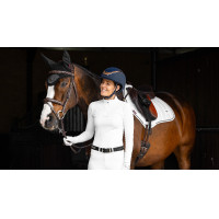 Tapis de selle LeMieux Loire Close Contact Square CSO Blanc ancien modèle Tapis de selle LeMieux Loire Close Contact Square CSO Blanc ancien modèle