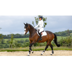 Tapis de selle LeMieux Loire Close Contact Square CSO Blanc ancien modèle Tapis de selle LeMieux Loire Close Contact Square CSO Blanc ancien modèle