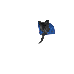 Tapis de selle LeMieux Loire Dressage Square Benetton Bleu Tapis de selle LeMieux Loire Dressage Square Benetton Bleu