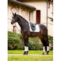 Tapis Amortisseur LeMieux Merino+ Lined Dressage Square Blanc / blanc Tapis Amortisseur LeMieux Merino+ Lined Dressage Square Blanc / blanc