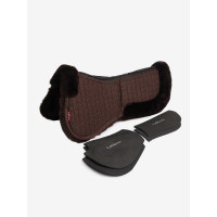 LeMieux Merino+ ProSorb 2-Pocket schokdemper met inlages Bruin / bruin