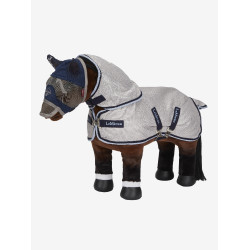 Chemise anti-mouches pour jouet Mini Poney LeMieux Gris / marine Chemise anti-mouches pour jouet Mini Poney LeMieux Gris / marine