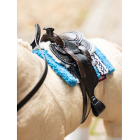 Tapis Western pour jouet Mini Poney LeMieux Azur Bleu Tapis Western pour jouet Mini Poney LeMieux Azur Bleu