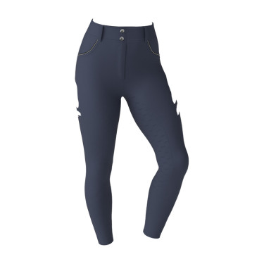 Pantalon LeMieux Lottie fond intégral grip Marine Bleu marine