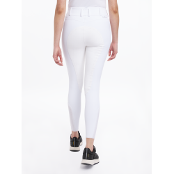 Pantalon LeMieux Lottie fond intégral suédine Blanc