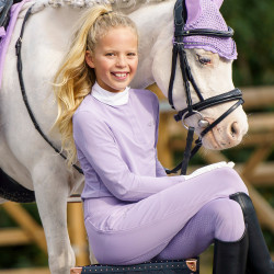 Chemise de concours HV Polo Laura kids Violet