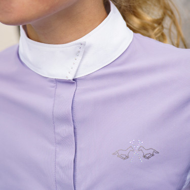 Chemise de concours HV Polo Laura kids Violet
