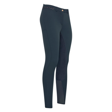 Pantalon d'équitation Easy Rider Queen Diamond Fond de peau Pantalon d'équitation Easy Rider Queen Diamond Fond de peau