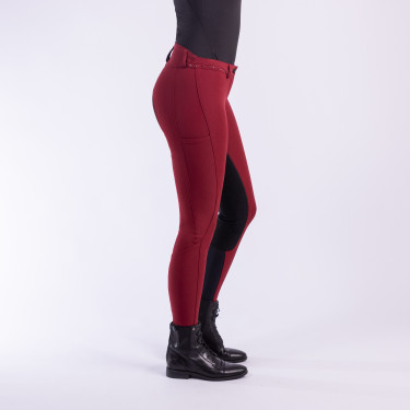 Pantalon d'équitation Easy Rider Queen Diamond Fond de peau Pantalon d'équitation Easy Rider Queen Diamond Fond de peau