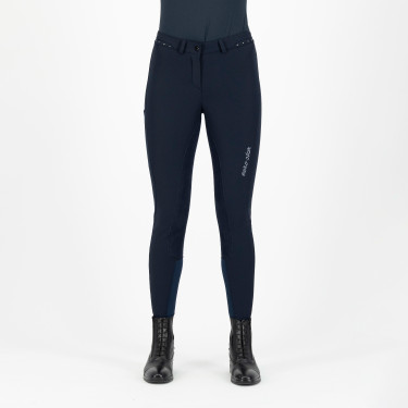 Pantalon d'équitation Easy Rider Queen Diamond Fond de peau Pantalon d'équitation Easy Rider Queen Diamond Fond de peau