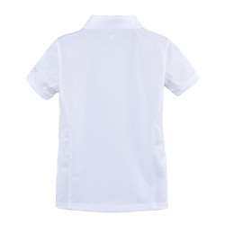 Chemise de concours manches courtes enfant Classic Kingsland Blanc Chemise de concours manches courtes enfant Classic Kingsland Blanc