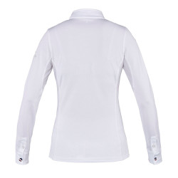 Chemise de concours manches longues femme Classic Kingsland Blanc Chemise de concours manches longues femme Classic Kingsland Blanc