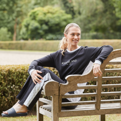 Pantalon de survêtement à pinces femme KLjantie Kingsland Beige pavé