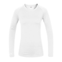 Roma chemise d'entraînement manches longues sans couture femme Kingsland Marine