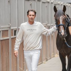 Sweat homme KLjiro Kingsland Beige pavé