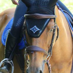 Jump'In Bonnet Zwart / koningsblauw Jump'In Bonnet Zwart / koningsblauw