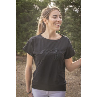 T-shirt Poppy Strass Pénélope T-shirt Poppy Strass Pénélope